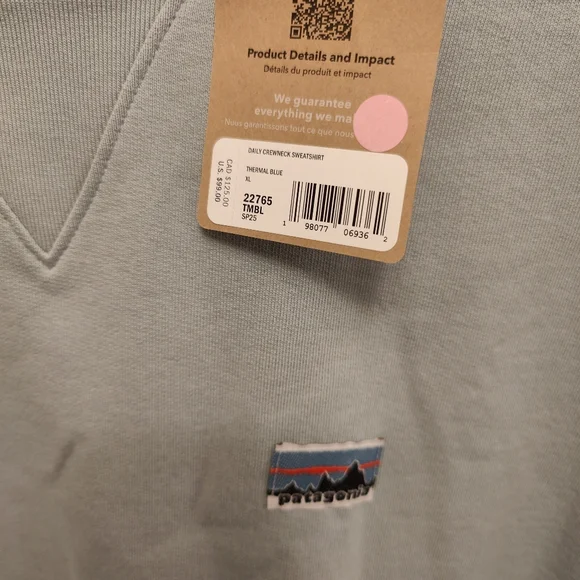 Patagonia Men's Sage Crewneck Sweater XL - Picture 2 of 4